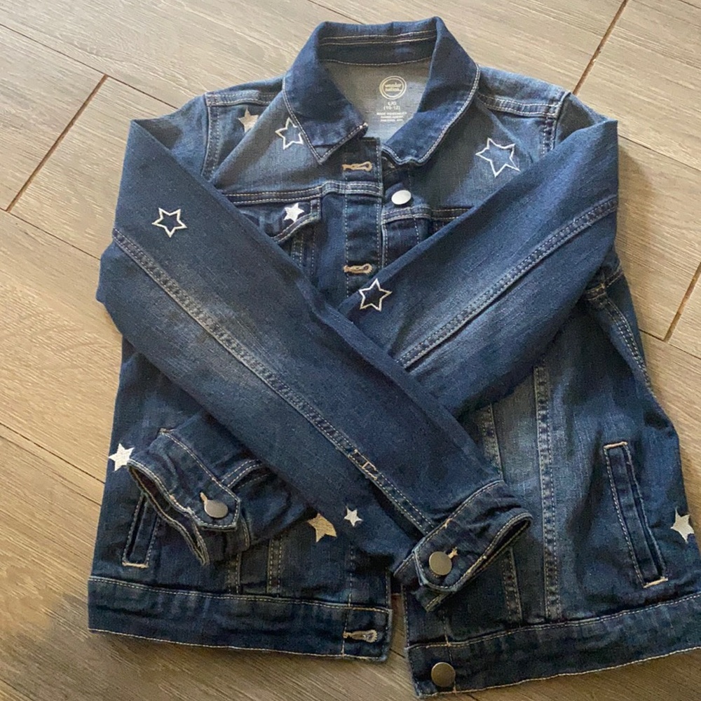Girls Star denim jacket